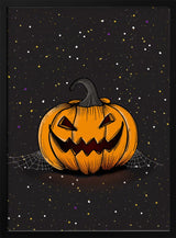 Spooky Halloween Pumpkin Halloween Wall Art Print – Spooky Halloween Poster