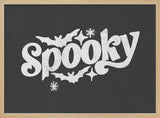 Spooky Halloween Bats Halloween Wall Art Print – Gothic Vintage Halloween Poster