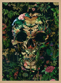 Dark Nature Skull Halloween Wall Art Print
