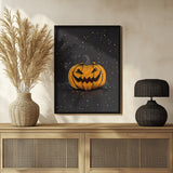 Spooky Halloween Pumpkin Halloween Wall Art Print – Spooky Halloween Poster