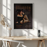 Babes of Bourbon October Halloween Witch Halloween Wall Art Print – Gothic Skull Halloween Poster