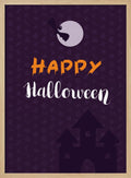 Happy Halloween Night Halloween Wall Art Print