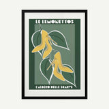 Art Deco Shoe Tree Art Print UK — Botanical Vibrant Wall Art — Kitchen — Wall It All Prints