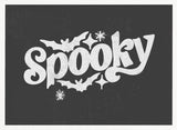 Spooky Halloween Bats Halloween Wall Art Print – Gothic Vintage Halloween Poster