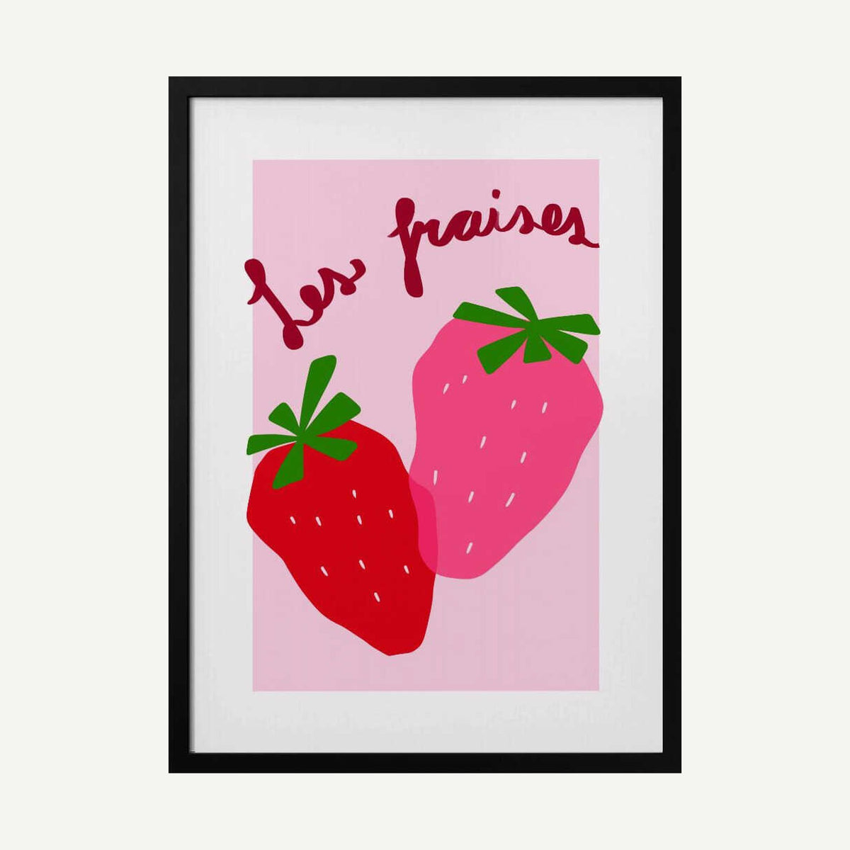 Berry Delight Art Print UK — Abstract Vibrant Wall Art — Kitchen — Wall It All Prints