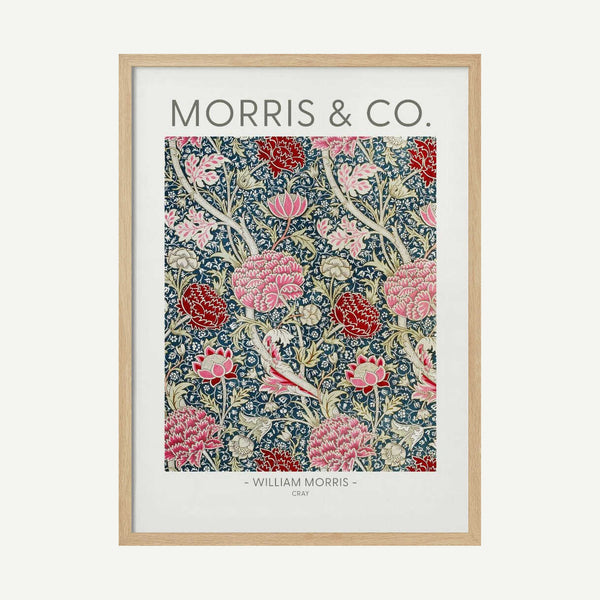 Cray Art Print UK — Botanical Warm Wall Art — Living Room — Wall It All Prints