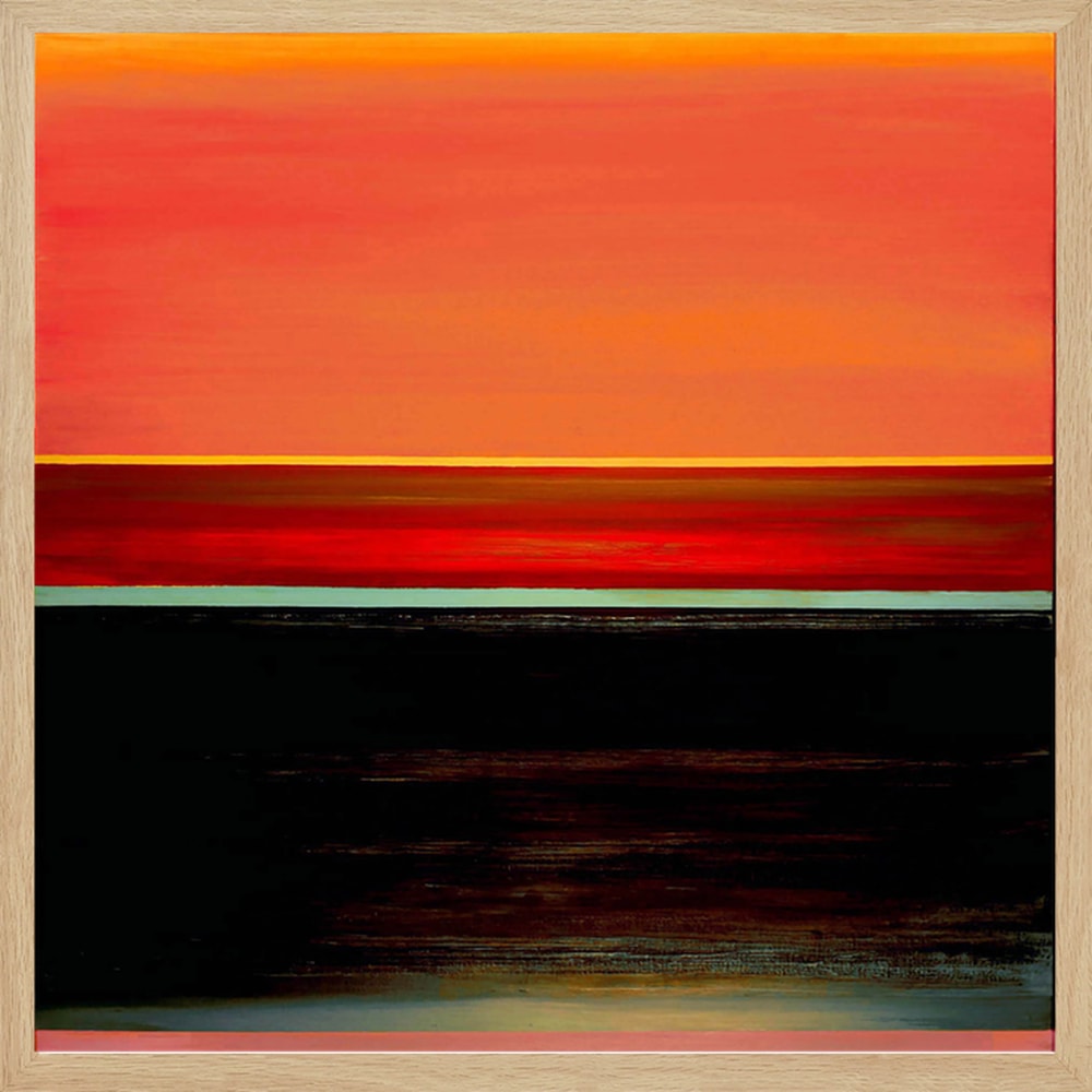 Vibrant Sunset Horizon