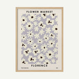 Flower Market Florence Art Print UK — Botanical Calm Wall Art — Office — Wall It All Prints