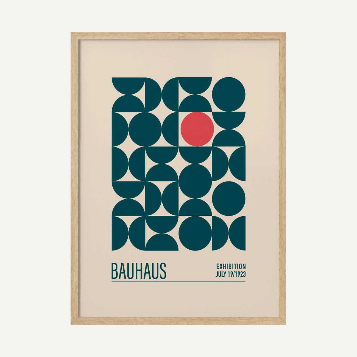 Geometric Harmony Art Print UK — Abstract Minimal Wall Art — Office — Wall It All Prints