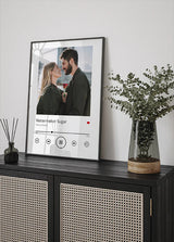 Custom Song Plaque Poster