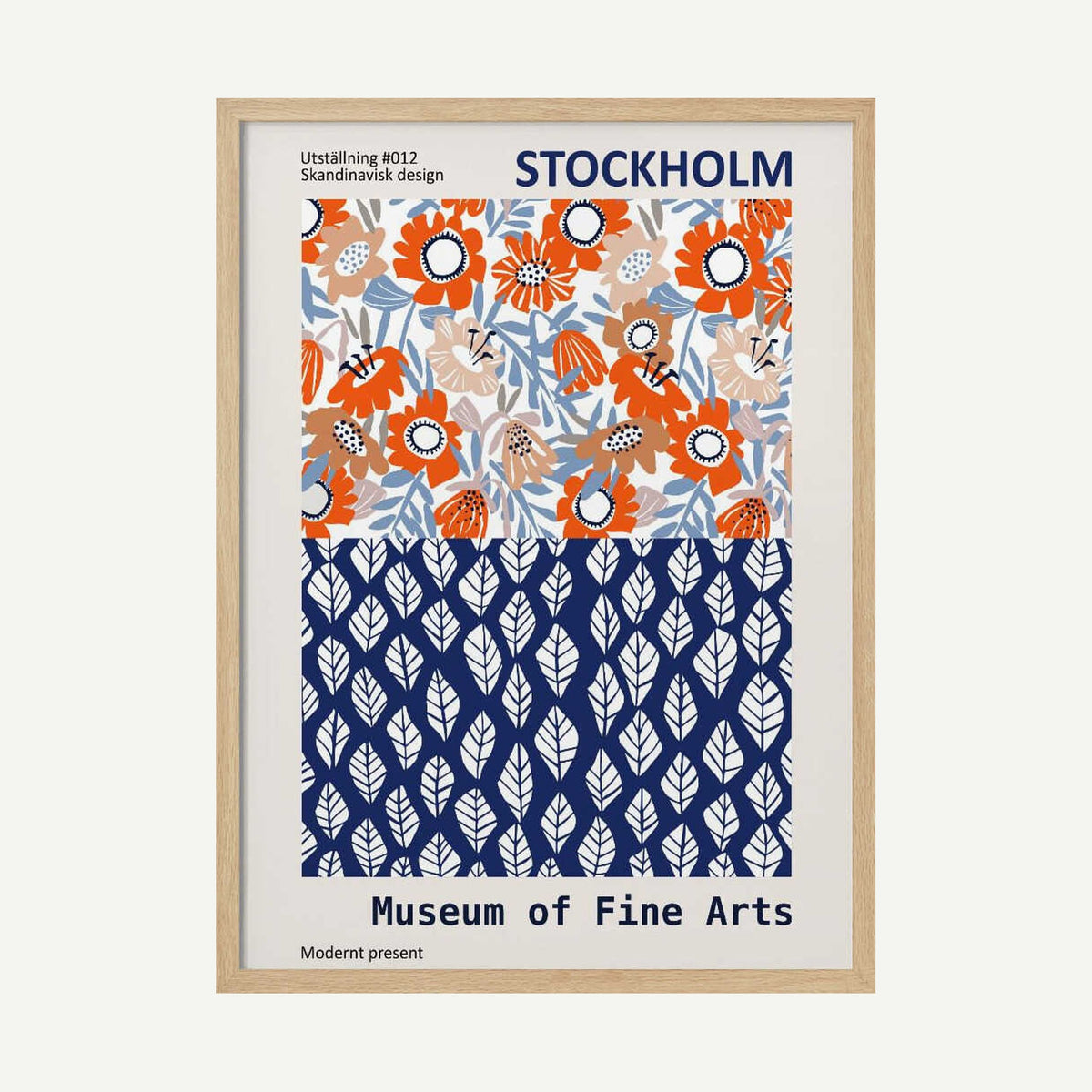 Museum of Fine Arts Stockholm Art Print UK — Botanical Vibrant Wall Art — Office — Wall It All Prints