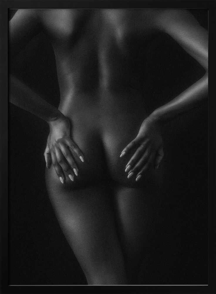 Untitled Art Print UK — Dark Moody Dark Wall Art — Living Room — Wall It All Prints