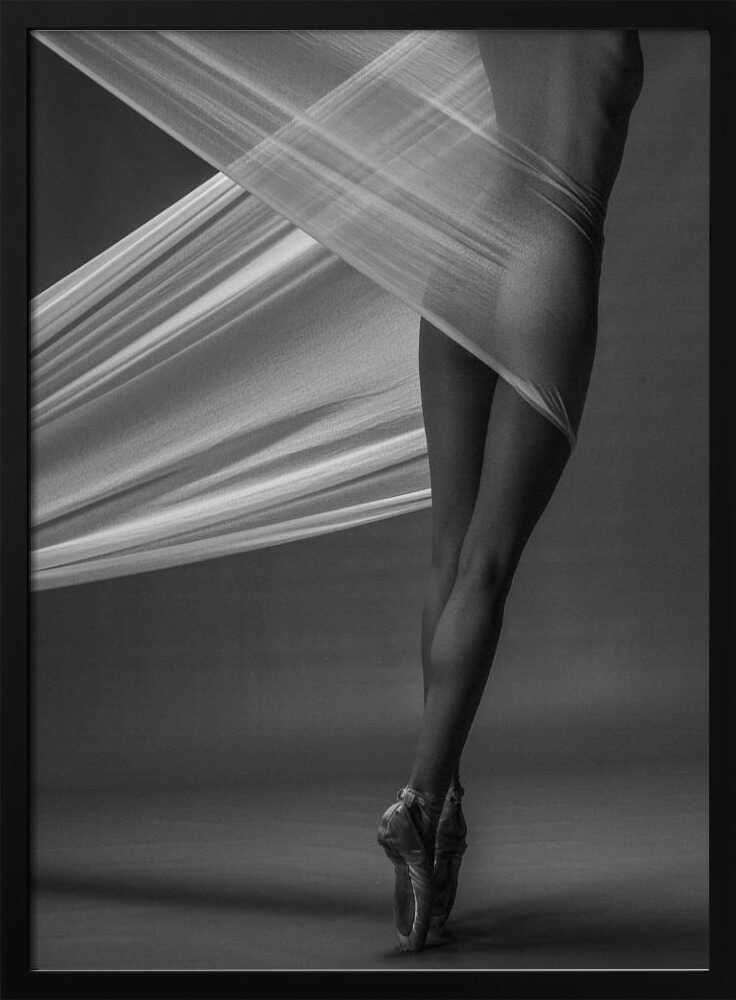 Graceful Ballet Form Art Print UK — Abstract Calm Wall Art — Office — Wall It All Prints