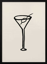 Martini Glass Sketch