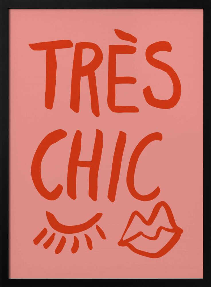 Très Chic Style Art Print UK — Abstract Minimal Wall Art — Office — Wall It All Prints