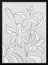 Minimalist Lily Blooms
