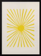 Golden Sun Rays