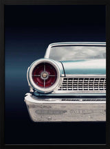 Classic Car Headlight Art Print UK — Vintage Elegant Wall Art — Living Room — Wall It All Prints