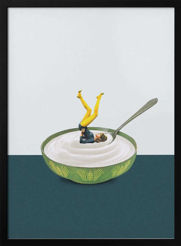 Untitled Art Print UK — Japanese Vibrant Wall Art — Kitchen — Wall It All Prints