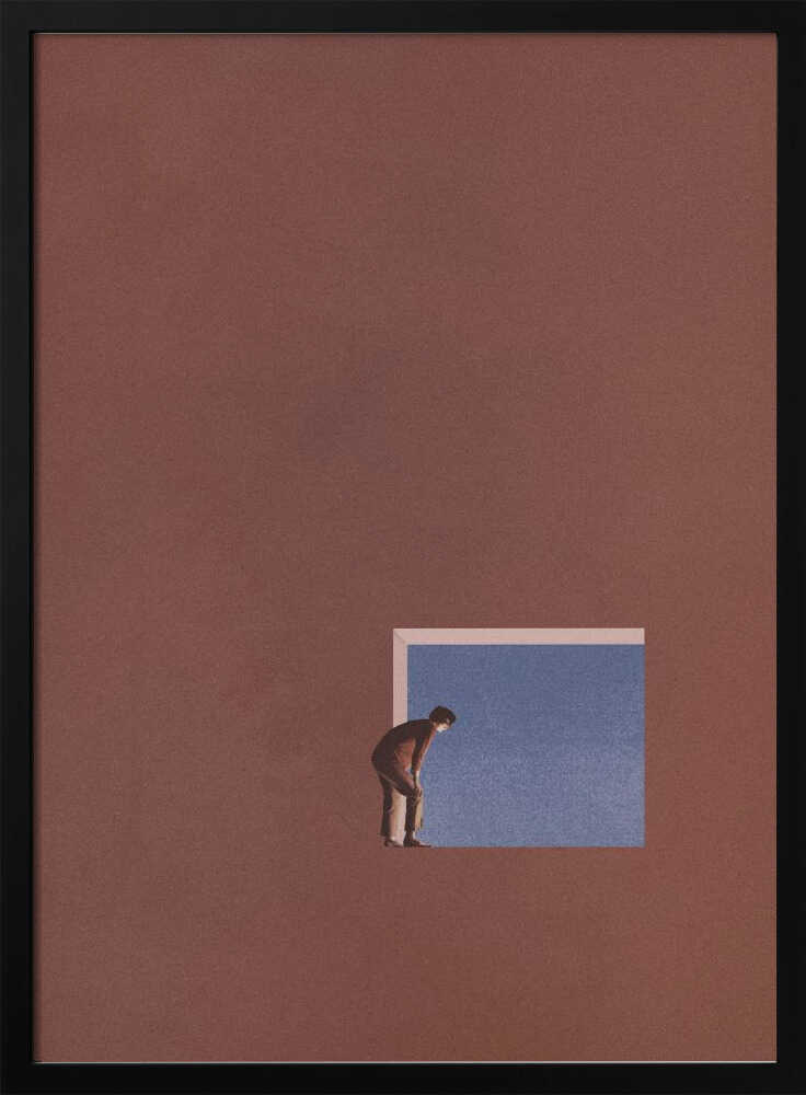 Curiosity Art Print UK — Abstract Calm Wall Art — Office — Wall It All Prints
