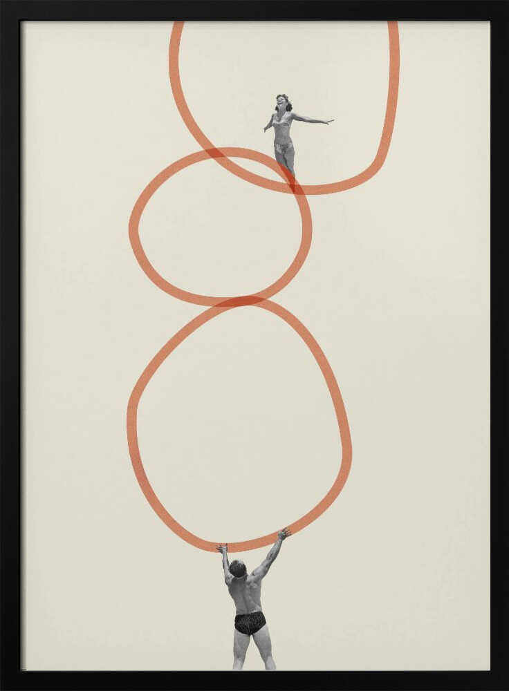 You make me feel everything Art Print UK — Abstract Minimal Wall Art — Office — Wall It All Prints