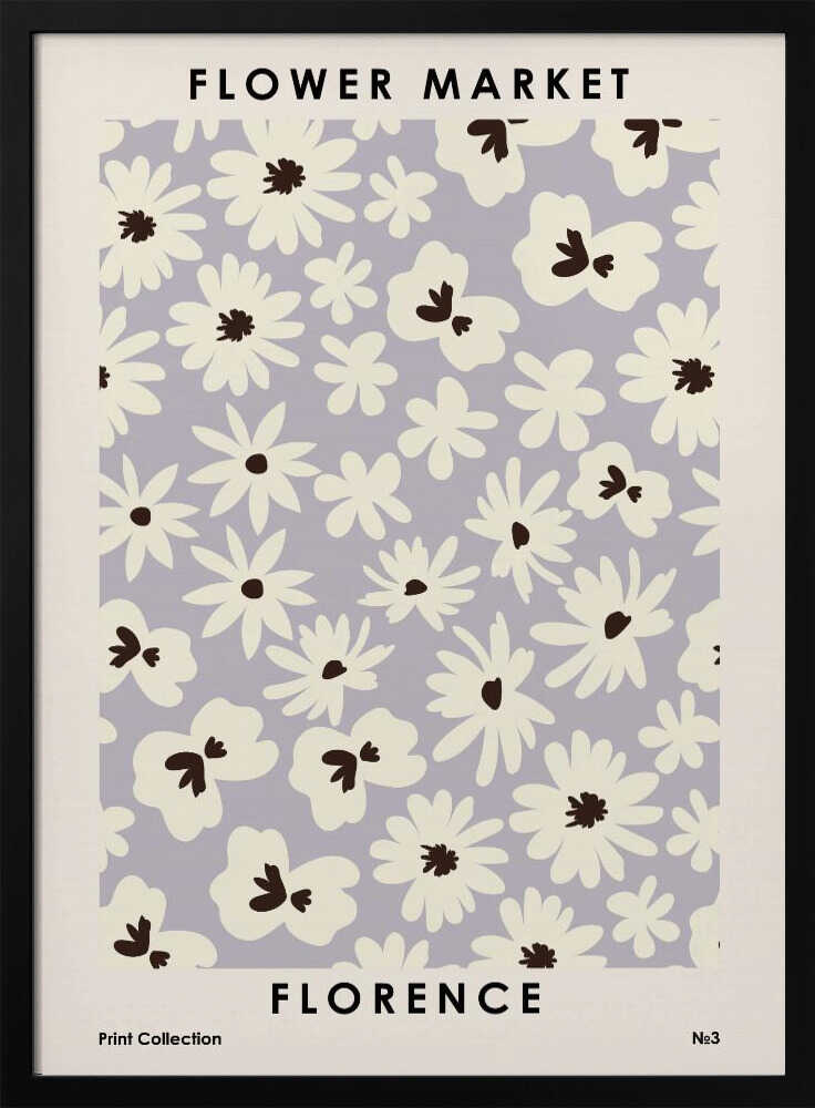 Flower Market Florence Art Print UK — Botanical Calm Wall Art — Office — Wall It All Prints