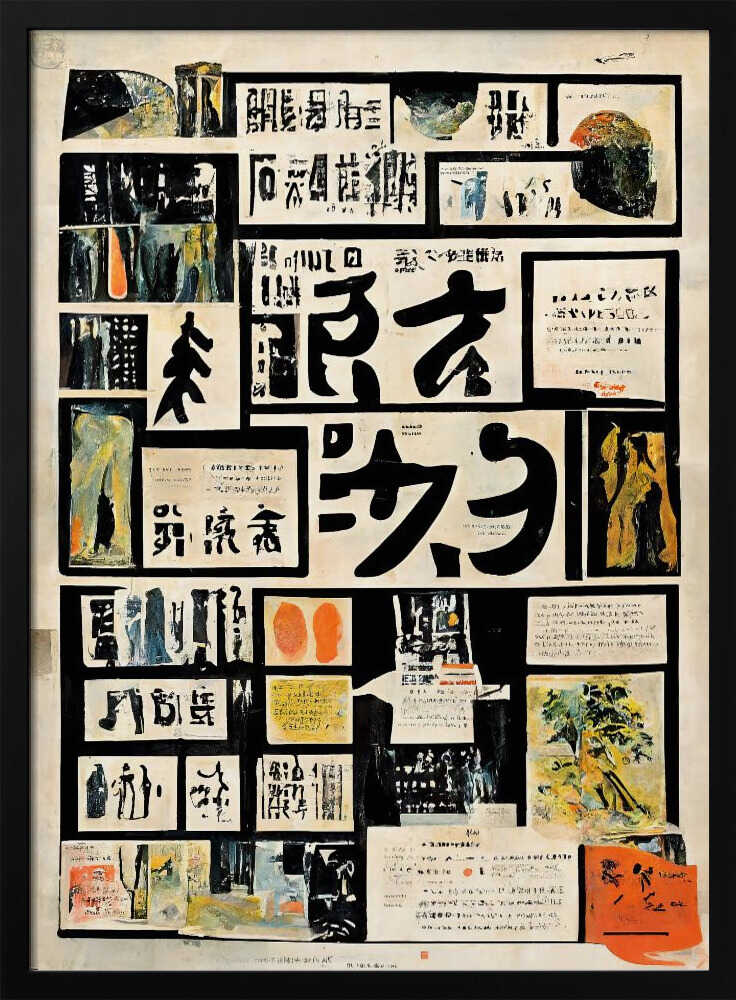 Good News Art Print UK — Japanese Vibrant Wall Art — Bathroom — Wall It All Prints