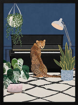 Cheetah By The Piano