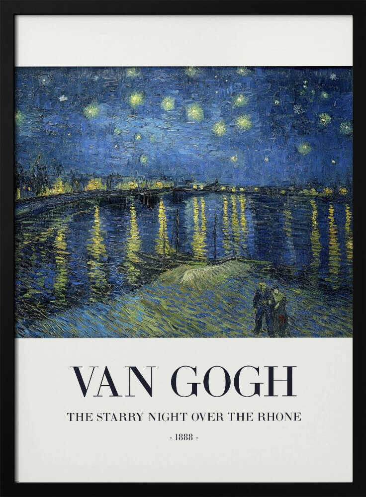 The Starry Night Over The Rhone