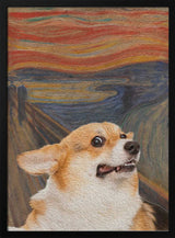 Scared Corgi Scream