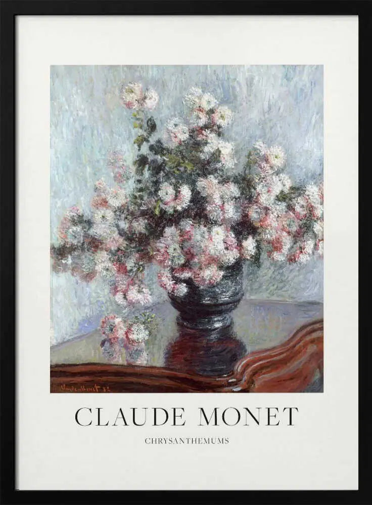 Chrysanthemums Claude Monet