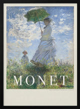 Woman With Parasol Claude Monet