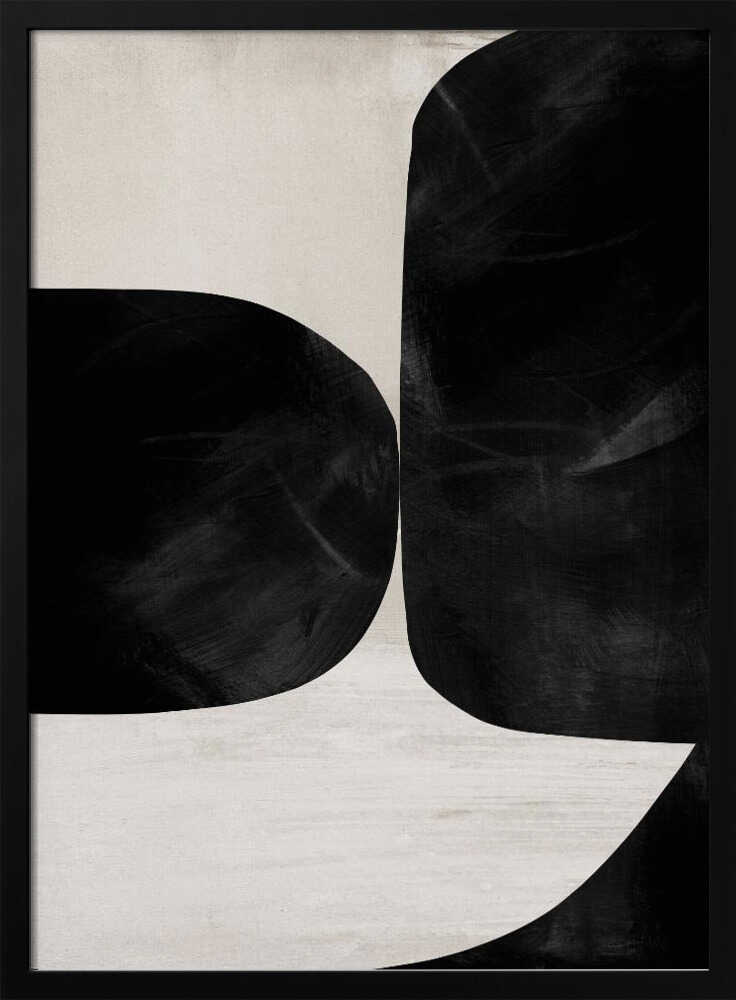 Night No2 Art Print UK — Abstract Dark Wall Art — Office — Wall It All Prints