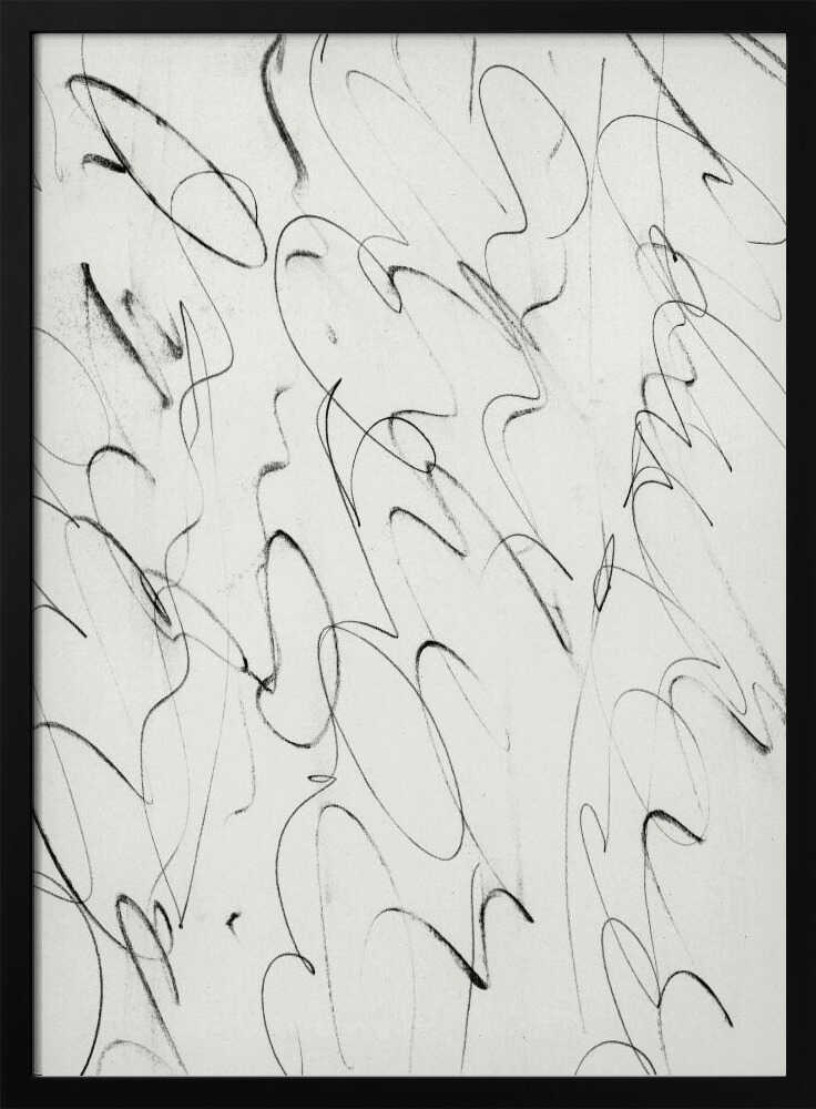 Script Art Print UK — Abstract Minimal Wall Art — Office — Wall It All Prints