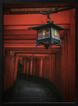 Mystical Japanese Torii Path Art Print UK — Japanese Vibrant Wall Art — Office — Wall It All Prints
