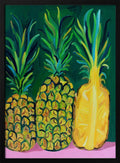 Vibrant Tropical Pineapples