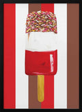 Layered Popsicle With Sprinkles