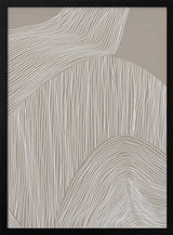 Minimalist Beige Waves