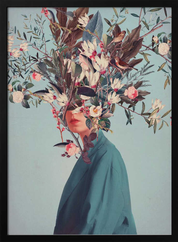 I Was Hidden but You Saw Me Art Print UK — Botanical Elegant Wall Art — Living Room — Wall It All Prints