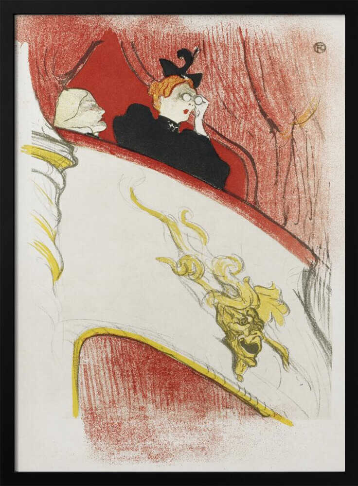 Balcony With a Gilded Grotesque Mask (1894)
