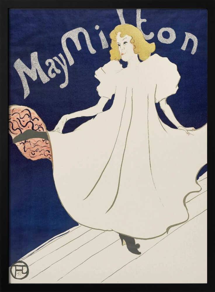 May Milton Poster(1895)