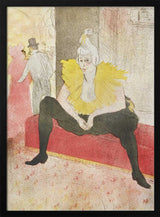 The Seated Clowness (miss Cha U Kao) (1896)