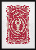 Vintage Maine Lobster Label