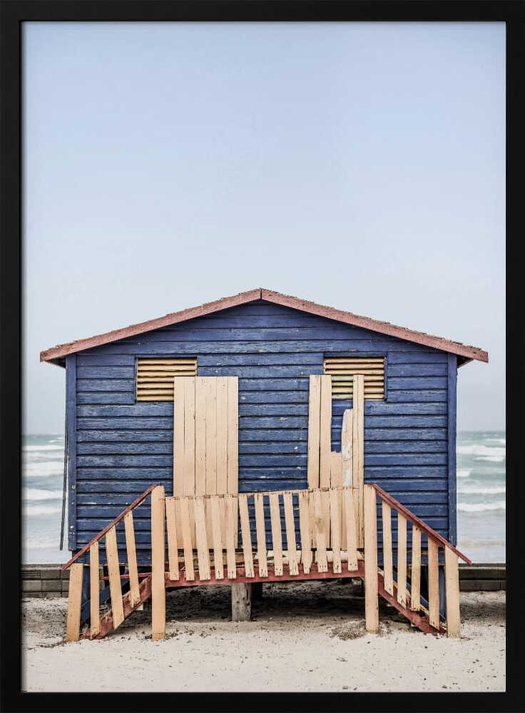 Beachside Retreat Art Print UK — Abstract Calm Wall Art — Bedroom — Wall It All Prints