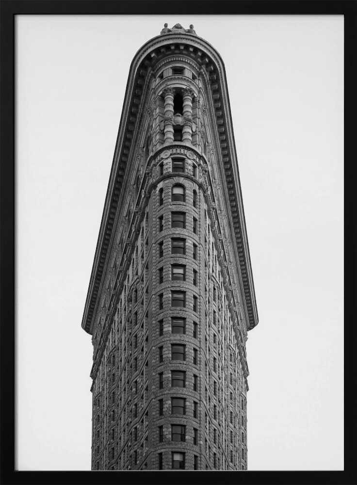 Sharp Architectural Marvel Art Print UK — Vintage Dark Wall Art — Living Room — Wall It All Prints