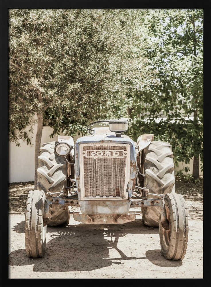Rugged Tractor Scene Art Print UK — Vintage Fresh Wall Art — Living Room — Wall It All Prints