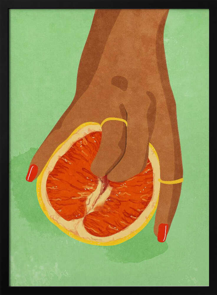 Fruitlover Art Print UK — Portrait Fresh Wall Art — Kitchen — Wall It All Prints