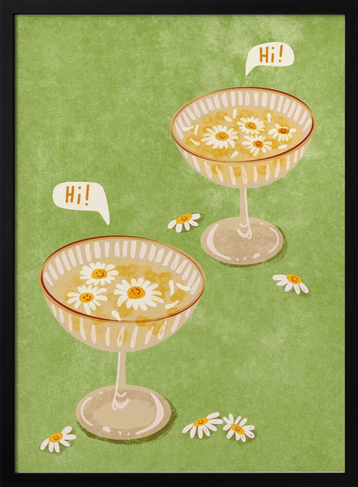 Untitled Art Print UK — Botanical Vibrant Wall Art — Kitchen — Wall It All Prints