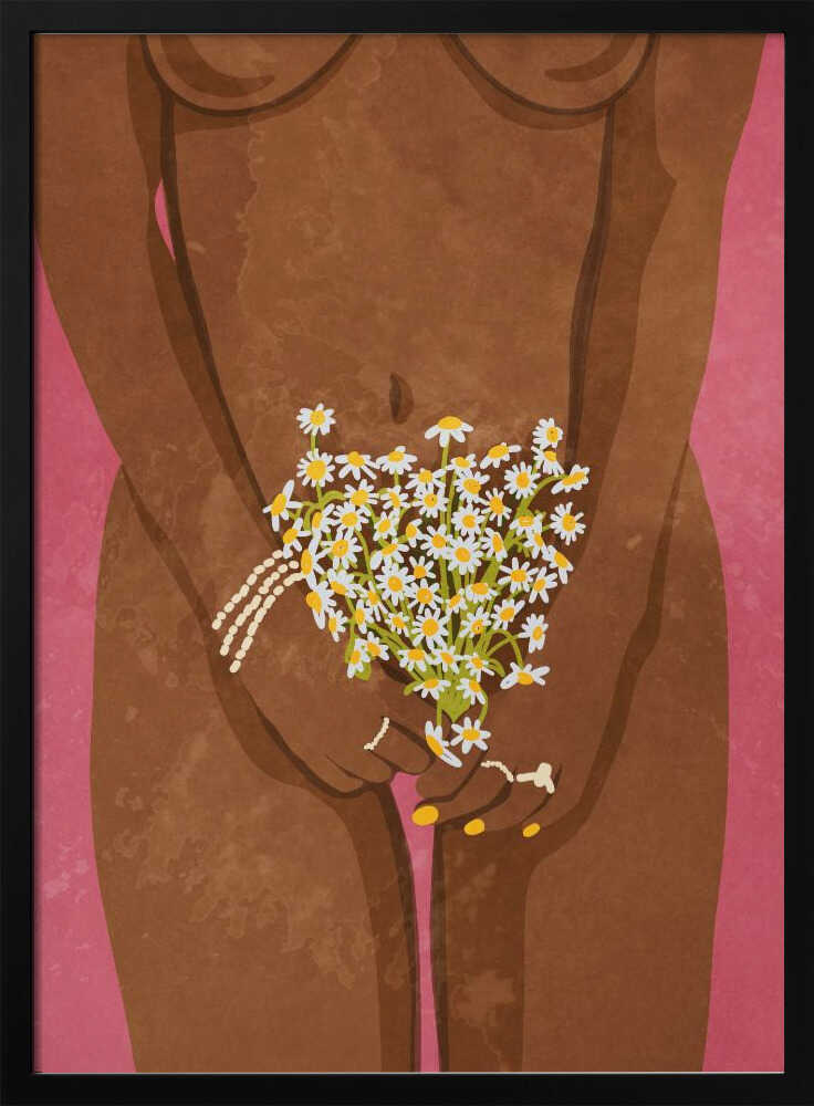 Untitled Art Print UK — Botanical Vibrant Wall Art — Living Room — Wall It All Prints