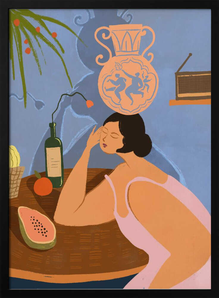 Bestill Art Print UK — Botanical Vibrant Wall Art — Kitchen — Wall It All Prints